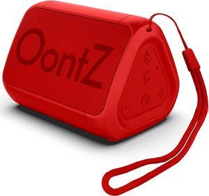 OontZ Angle Solo Bluetooth Portable Speaker, Compact Size, Surprisingly Loud Volume & Bass, 100 Foot Wireless Range, IPX5, Perfect Travel Speaker, Bluetooth Speakers (Red)