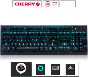 Thunderobot KG5104 Cherry MX Red Mechanical  Gaming Keyboard, N-key Rollover, 10Modes Light Effect Adjustment- Classic Version