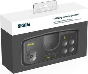 8Bitdo TG16 2.4G Wireless Gamepad for PC Engine Mini, PC Engine CoreGrafx Mini, TurboGrafx-16 Mini & Nintendo Switch (TG16 Edition)