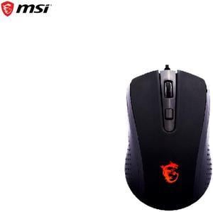 MSI DS86 2000DPI Wired Optical Gaming Mouse for PC and Laptop, Widely Compatible with  Windows and Mac