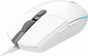 Logitech G102/G203 LIGHTSYNC Updated Wired Optical Gaming Mouse - White