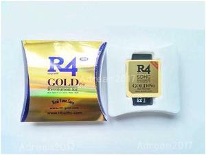 New R4I SDHC Dual Core Gold Pro Flash Card Adapter for DS DSI 2DS 3DS New3DS & All DS Consoles