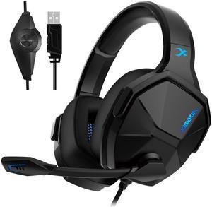 XIBERIA V13 Gaming Headset USB 7.1 Channel Ergonomic Shaft Professional Headphone with Mic for Computer Laptop Gamer