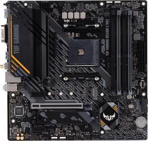 ASUS TUF GAMING B550M-E (WIFI) AMD B550 (Ryzen AM4) Micro Gaming ATX motherboard (PCIe 4.0, dual M.2, Intel® Wi-Fi 6, DisplayPort, HDMI, D-Sub, SATA 6 Gbps, support DDR4)