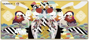 Varmilo Extra Large Sweet Love Beijing Opera Desk Pad/Mat with Stitched Edges Mouse Pad Varmilo Extra Large Sweet Love Beijing Opera Desk Pad/Mat with Stitched Edges Mouse Pad