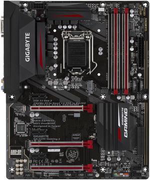 GIGABYTE GA-Z270-Gaming 3 Motherboard, Supports 7th/ 6th Processor