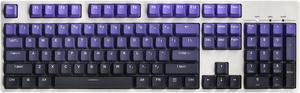 Corn Dye Sublimation Keycaps OEM Profile Keycap Set for 68 87 104 108MX1.0 6.0 8.0 Mechanical Keyboard (122 Keys, Purple Qi Donglai) - Keycaps Only