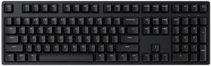 iKBC Typeman W210 Daul Modes (Wired+5.0 Bluetooth) 108 keys PBT Keycaps Mechanical Gaming Keybaord-Cherry MX Blue(Black)