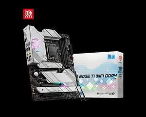 MSI MPG Z690 EDGE TI WIFI DDR4 Support 12th generation Intel Core/Pentium/Celeron LGA 1700 Processor / DDR4 up to 5200+(OC) MHz MSI MPG Z690 EDGE TI WIFI DDR4 Support 12th generation Intel Core/Pentium/Celeron LGA 1700 Processor / DDR4 up to 5200+(OC) MHz