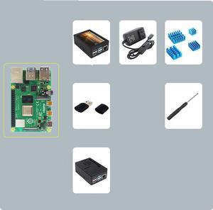 Raspberry Pi Raspberry Pi 4 Model - 8GB With Power Supply/case/Card reader/heat sink/screwdriver/3.5 inch display