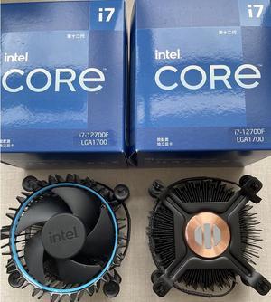 Intel LGA 1700 Original Fan - PWM Aluminum Stock Cooler Fan From Intel 12th Processor