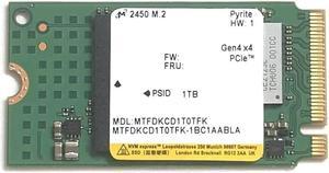 Micron SSD 1TB M.2 2242 42mm NVMe PCIe 4.0 MTFDKCD1T0TFK 2450 Series Solid State Drive for Lenovo Dell HP Laptop Ultrabook