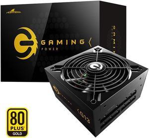 Great Wall (G13) 1300W Black Limited Edition ATX Power Supply, Gold Medal Full Module Power ,0.01ms Speed Response,Fan Automatic Start Stop,140mm Mute Big Fan ,Support 4090 ,7900 Series Graphics Card