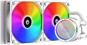 ID cooling ZOOMFLOW 240X SNOW CPU Water Cooler 5V Addressable RGB AIO Cooler 240mm CPU Liquid Cooler 2X120mm RGB Fan, Intel 1366/1200/115X/2066/2011, AMD TR4/AM4/AM5 ID cooling ZOOMFLOW 240X SNOW CPU Water Cooler 5V Addressable RGB AIO Cooler 240mm CPU Liquid Cooler 2X120mm RGB Fan, Intel 1366/1200/115X/2066/2011, AMD TR4/AM4/AM5