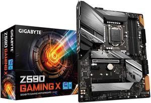 GIGABYTE Z590 GAMING X DDR4 LGA 1200 Intel Z590 ATX Motherboard,with Triple M.2, PCIe 4.0, USB 3.2
