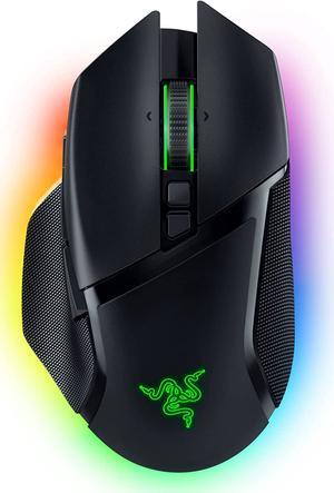 Razer Basilisk V3 Pro Customizable Wireless Gaming Mouse Fast Optical Switches Gen3  HyperScroll Tilt Wheel  Chroma RGB  11 Programmable Buttons  Focus Pro 30K Optical Sensor  Classic Black