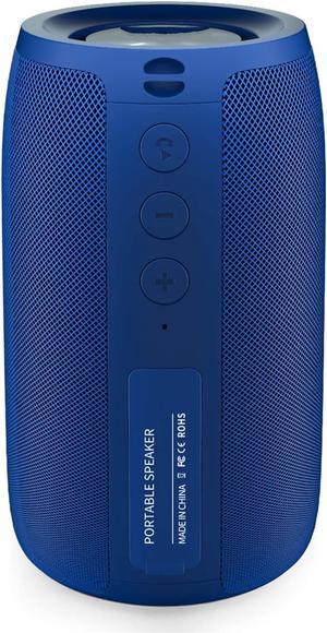 Bluetooth Speaker,MusiBaby Speakers,Outdoor, Portable,Waterproof,Wireless Speakers,Dual Pairing, Bluetooth 5.0,Loud Stereo,Booming Bass,1500 Mins Playtime for Home,Party(M68) (Blue)