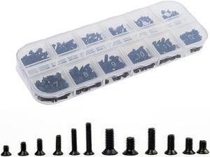 240Pcs Laptop Notebook Computer Replacement Screws Kit for Laptop Computer SSD Hard Disk SATA