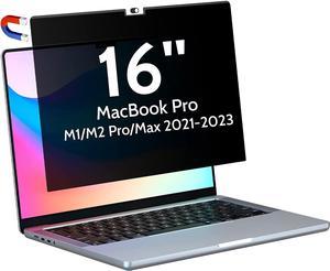 Privacy Screen MacBook Pro 16 Inch (2021-2023, M1, M2) -A2485/A2780, Magnetic Removable Matte Anti Blue Light Glare Filter 16inch Privacy Screen Protector for Mac Pro 16.2" Laptop