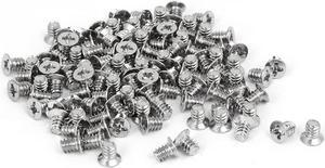 Computer PC Case 3.5-inch HDD 6-32 Flat Phillips Head Hard Drive Screw 100pcs