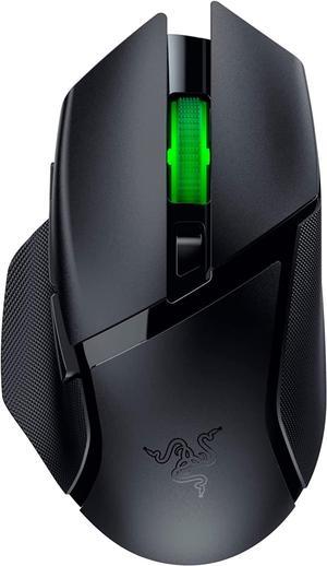 Razer Basilisk V3 X HyperSpeed Customizable Wireless Gaming Mouse: Mechanical Switches Gen-2-5G Advanced 18K Optical Sensor - Chroma RGB - 9 Programmable Controls - 535 Hr Battery - Classic Black