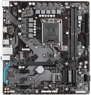 GIGABYTE B760M POWER LGA 1700 Intel B760 M-ATX Motherboard With DDR4*2, 2* M.2, PCIe 4.0, USB 3.2 Gen 1 , 2.5GbE LAN, Q-Flash Plus(OEM , Industrial packaging non-color box)