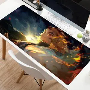 Mouse Pad Compatible with Demon Slayer, Anime Large Mouse Pad for Computer ,Home Office Long Mouse Mat - Non Slip Rubber Base,35.4*15.7*0.12 inch Demon Slayer09 Mouse Pad Compatible with Demon Slayer, Anime Large Mouse Pad for Computer ,Home Office Long Mouse Mat - Non Slip Rubber Base,35.4*15.7*0.12 inch Demon Slayer09