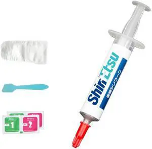 CORN - Shin-Etsu 7921 Conductive, High Performance Thermal Paste - Extensive for air cooling systems, water cooling, for all heatsinks CPU and GPU 2 g