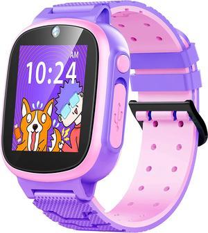 Smart Watch for Kids Toys, Gifts for 3-10 Year Old Girls Boys, 1.44" Touchscreen Kids Watch with 20 Puzzle Games Toddler Educational Toys Camera Video Music Player Children Game Smartwatch (Purple)