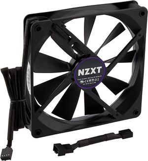 NZXT AER F - 140mm - Winglet Designed Fan Blades - Fluid Dynamic Bearings - PWM Airow Fans - Gaming Computer Fan