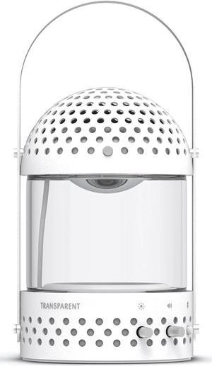 Camping Lantern with Speaker - The Bluetooth Light Speaker with The Big Sound - Natural Living Light - White