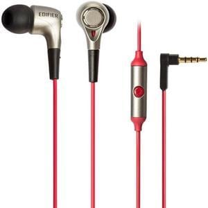 Edifier H230P, Wired in-Ear, Noise Isolation with Microphone,Heavy Bass,High sound performance,Compatible with all 3.5MM audio jack smartphones and other devices