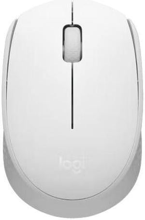 Logitech M172 Wireless Mouse, 2.4Ghz Wireless, USB Plug and Play, 1000dpi, Compatible with Windows7/8/10/11 or later, Mac OS10.5 or later, Chrome OS, Linux Kernel 2.6+ White