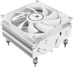 Thermalright AXP90 X53 White Low Profile CPU Cooler with Quite 92mm Slin PWM Fan, AGHP Technology, 53mm Height, CompatibleAMD AM4 AM5, Intel LGA 17XX/115X/1200,Downward Tower Cooler