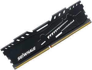 Corn Seiwhale DDR4 Computer Desktop Gaming Memory Stick 32G Single, 3200 Frequency, Support XMP,With Vest Heat Dissipation, Compatible With Both Intel and AMD Platforms