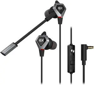 Edifier GX04 E-Sports Edition In ear Gaming Earphones Live Earplugs Dual Microphones 3.5mm Jack for phone Laptop SWITCH