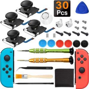 Joycon Joystick Replacement 4 Pack for Fix Drift Nintendo Switch JoyCon Controller  Switch Lite Joystick Replacement LeftRight Analog Thumb Stick Metal Latch Include Y15 Screwdrivers
