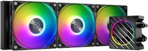 All-In-One CPU Water Cooling Radiator, ARGB Symphony Synchronization, Compatibility Intel LGA2066/2011/1700/1200/1151/1150/1155/1156,AMD AM5/AM4 for ID-COOLING DASHFLOW 360 XT