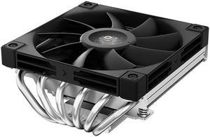 DEEPCOOL AN600 Ultra-Thin 6-Pipe Down-Press ITX Radiator With A TDP of Up to 180W And Height of Only 67mm. Compatible With Memory Within 40mm, Suitable LGA1700/1200/1151/1150/1155, AM5/AM4