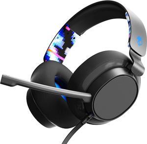 Skullcandy SLYR Wired Over-Ear Gaming Headset/Soft Earpads/Boom Mic/Gaming Headphone/Use with Playstation, PS5, Xbox, Xbox Series X, Nintendo Switch, Mobile, VR, and PC/Kids or Adult