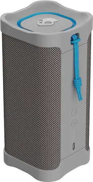 Skullcandy Terrain XL Wireless Bluetooth Speaker - IPX7 Waterproof Portable Speaker with Dual Custom Passive Radiators, 18 Hour Battery, Nylon Wrist Wrap, & True Wireless Stereo