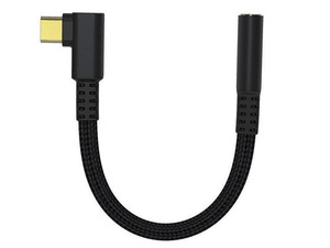 Adaptateur USB-C Vers 3,5 Mm – Câble Avec Puce Audio – Nylon Tressé Et Aluminium – Pour Smartphone Et Tablette