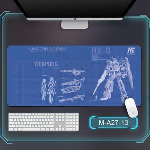 Anime Gundam Mouse Pad 800x300x3mm Large Pad Mouse Notbook Computer Mouse Pad Esports Gaming Mousepad Gamer Laptop Mouse Mat M-A27-13