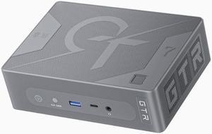 Beelink GTR7 Mini PC Up to 65W TDP AMD Ryzen 7 7840HS (8C/16T up to 5.1Ghz) 16/32G DDR5 + 512GB/1TB M.2 2280 PCle 4.0 SSD(Read 5000MB), WiFi 6, BT 5.2, 0.5SFingerprint scanner Grey 16GB RAM / 512G SSD