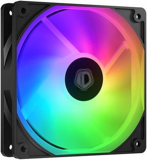 120x120x25mm PWM Hydraulic Bearing Fan Addressable RGB for ID-Cooling XF-120-ARGB-K