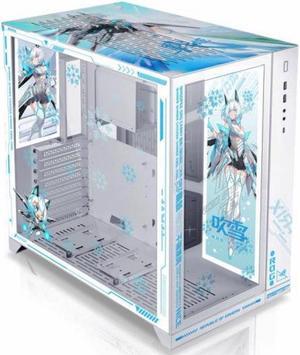 ChuiXue Theme PC-O11 Dynamic Tempered Glass on the Front and Left Side, Chassis Body SECC ATX Mid Tower Gaming Computer Case