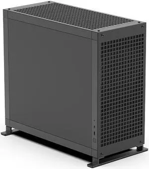Abee Pixel One All Aluminum Computer Case CNCC with DIY Pixel Cube Gaming PC for E-ATX/ATX/Micro ATX/Mini ITX Motherboard