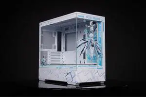 Manga ChuiXue Theme Arashi SPCC / Aluminum M-ATX/ITX Computer Case,  Custom Model With Lighting Effects