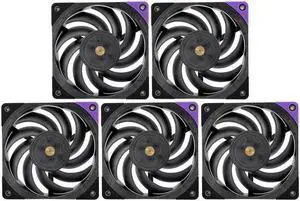 120mm PWM Case fan, 120*120*25.6mm for Thermalright TL-B12 Extrem LCP 5 Packs
