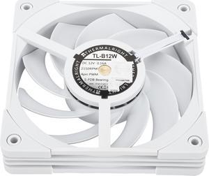 120mm PWM Case fan, 120*120*25.6mm for Thermalright TL-B12W White